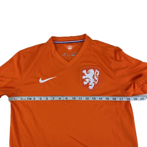 Netherlands Nike Dri-Fit 2014 Home Soccer Football Jersey Men's Size Small - Picture 9 of 11